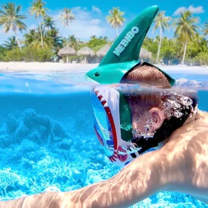 Alternative view of Shark Snorkel Mask