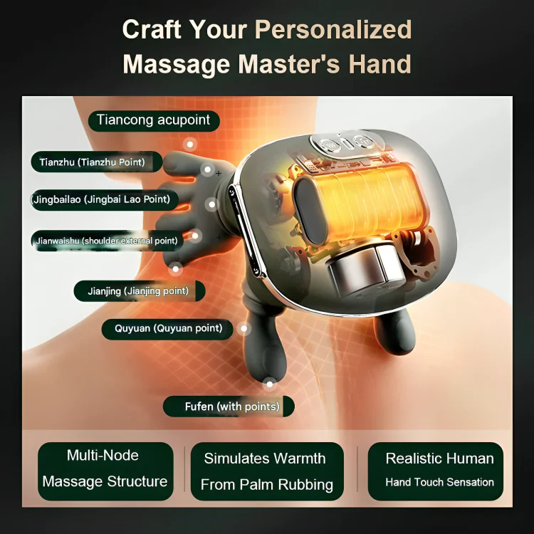 Bionic Finger Heated Neck Shoulder Massager - Image 6