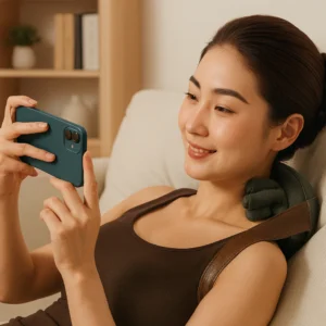 Alternative view of Bionic Finger Heated Neck Shoulder Massager