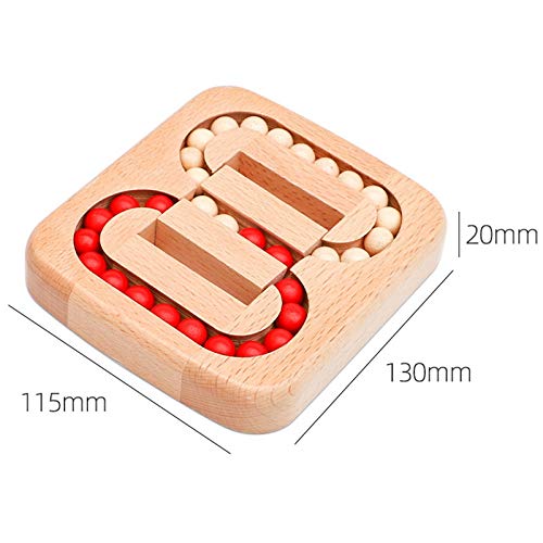 Wooden Ball Maze Puzzle Lock - Image 2