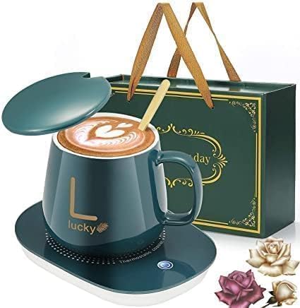 Electric Coffee Mug Warmer Set - Image 2