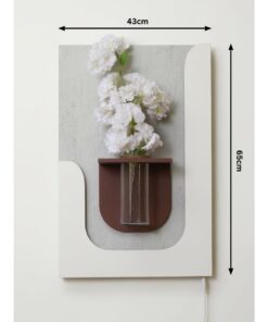Alternative view of Jasmine Foliage Series LED Wall Hanging Planter