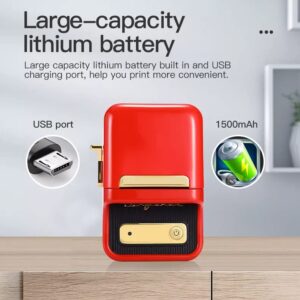 Alternative view of Bluetooth Thermal Label Printer