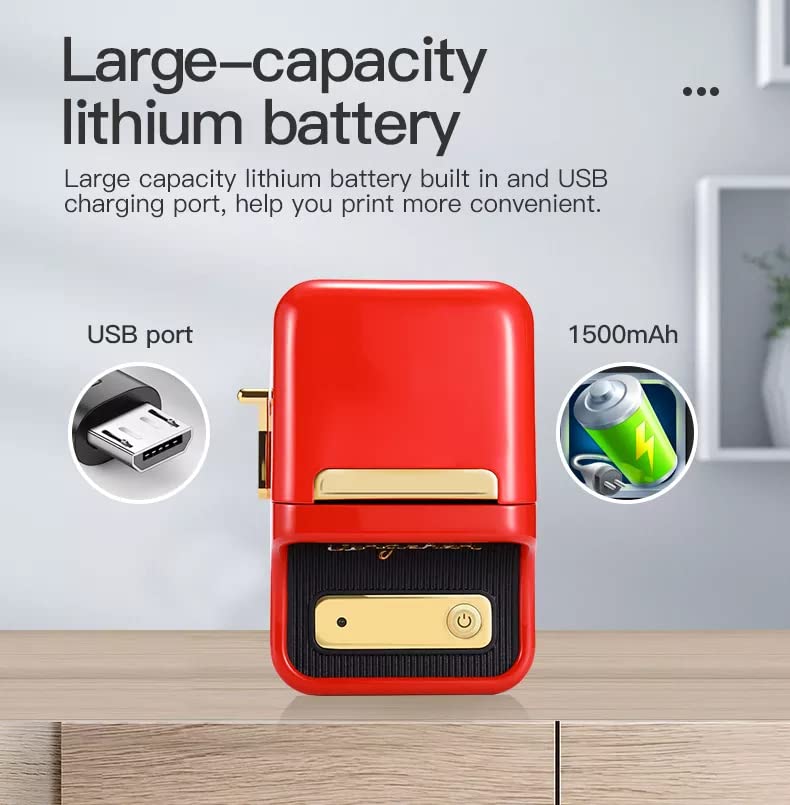 Bluetooth Thermal Label Printer - Image 2