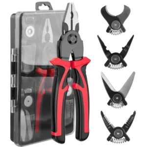 Alternative view of 5-in-1 Multifunctional Pliers Set