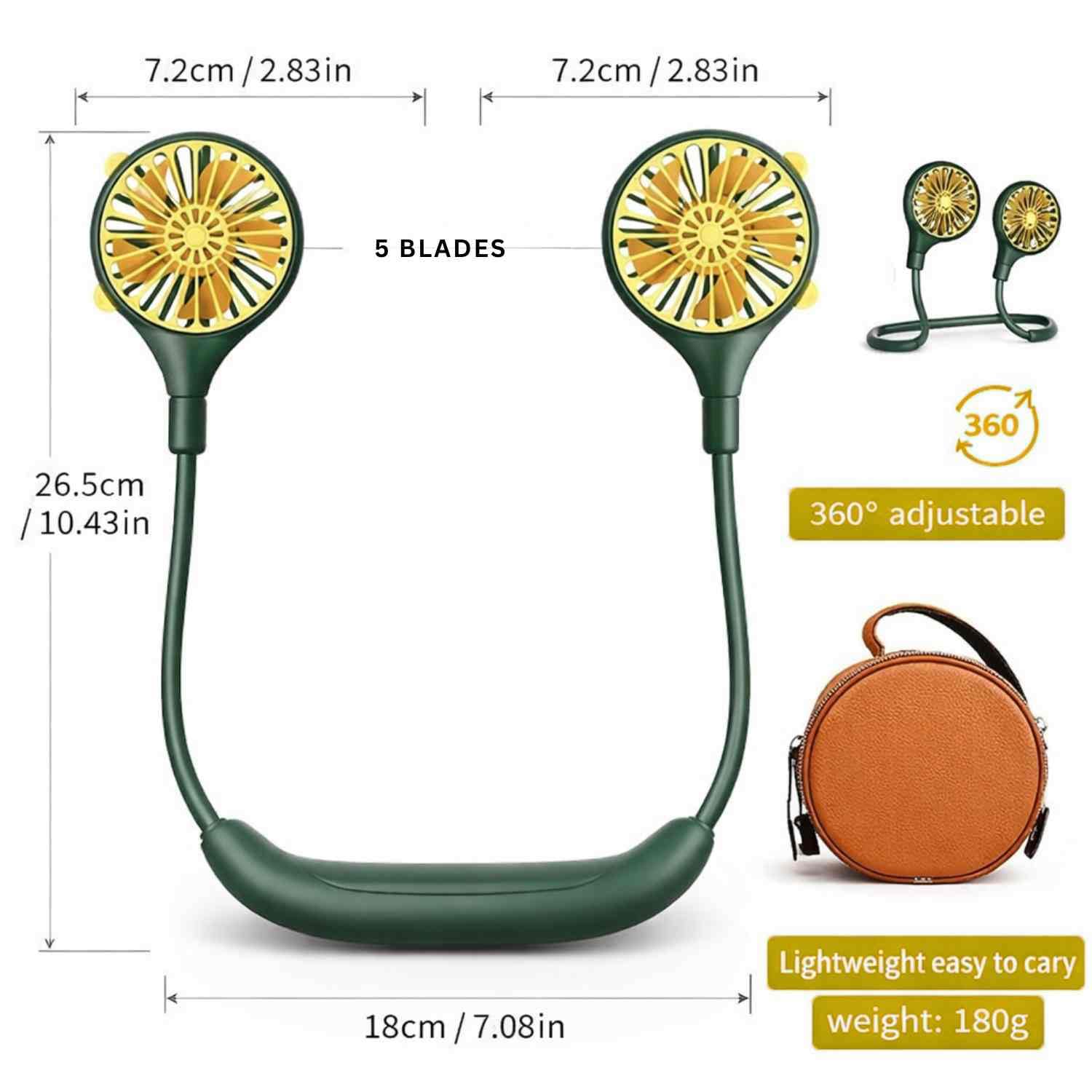 Bladeless Neck Fan - Image 2