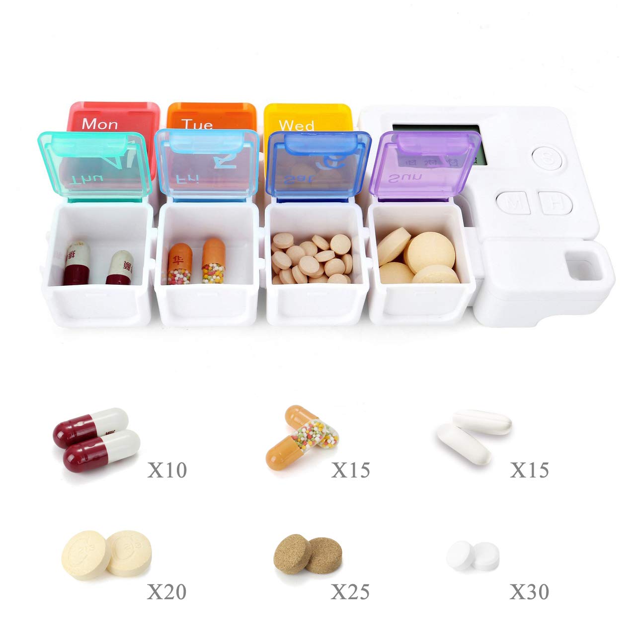 Smart 7-Day Pill Dispenser Organizer - Image 7