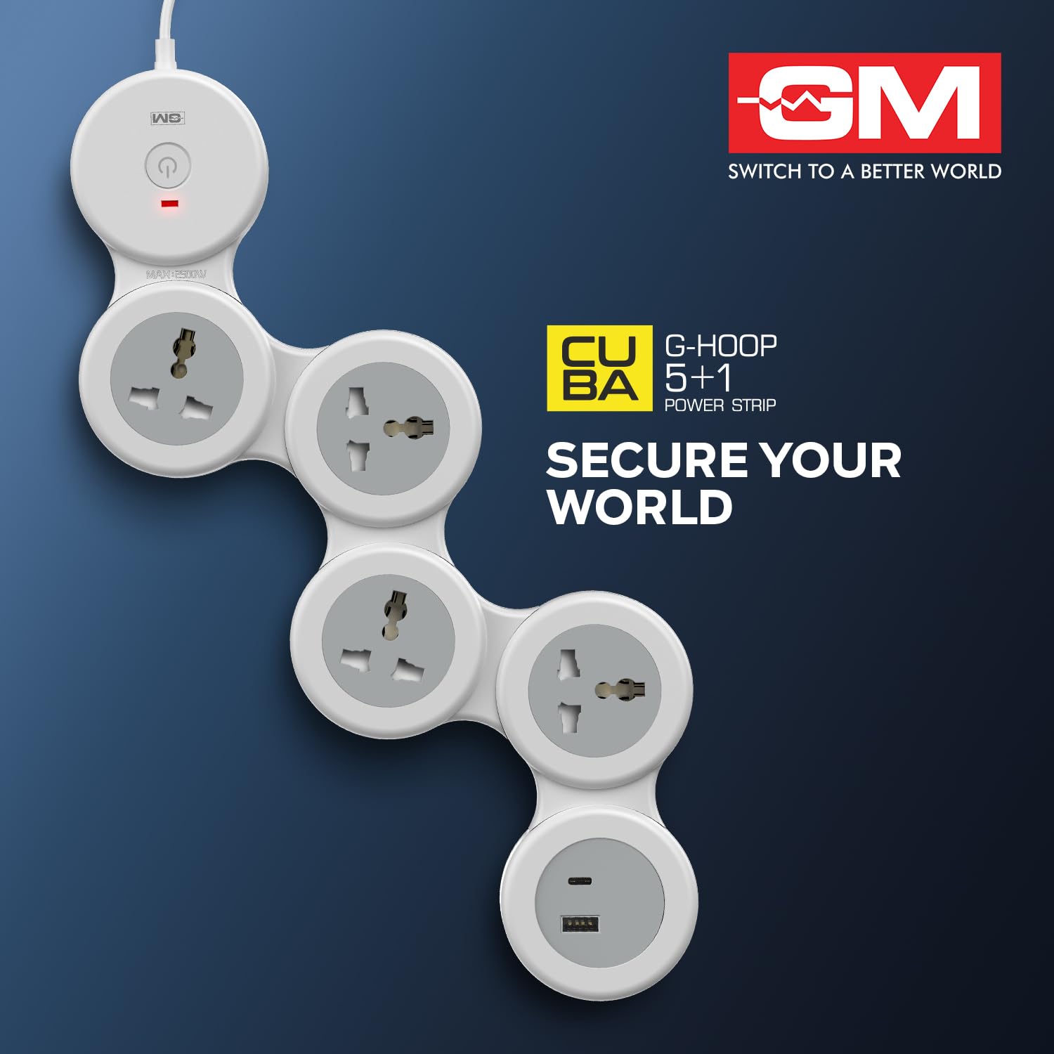 Space-Saving Smart Power Charging Hub - Image 2