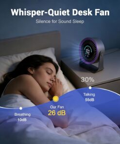 Smart Digital Turbo Cool Desk Fan