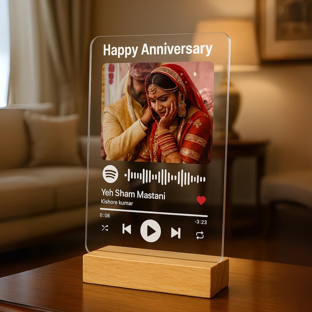 Personalized Spotify Photo Plaque