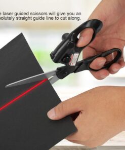 Laser-Guided Precision Craft Scissors
