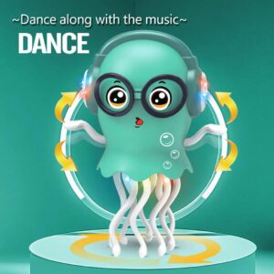 Alternative view of Dancing Jellyfish Octopus Musical Robot Toy