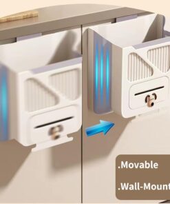 Alternative view of Folding Hanging Cabinet Trash Can
