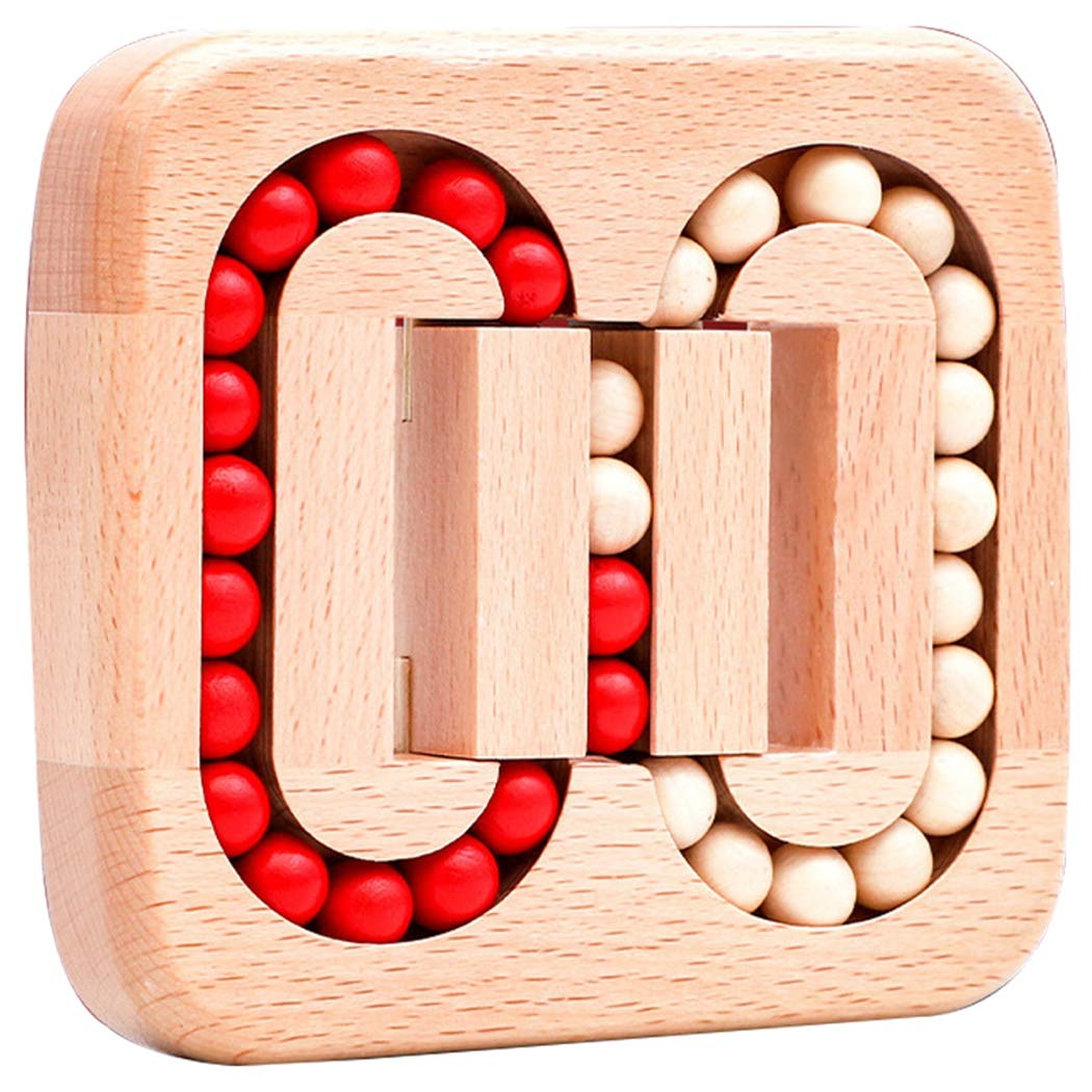 Wooden Ball Maze Puzzle Lock - Image 3