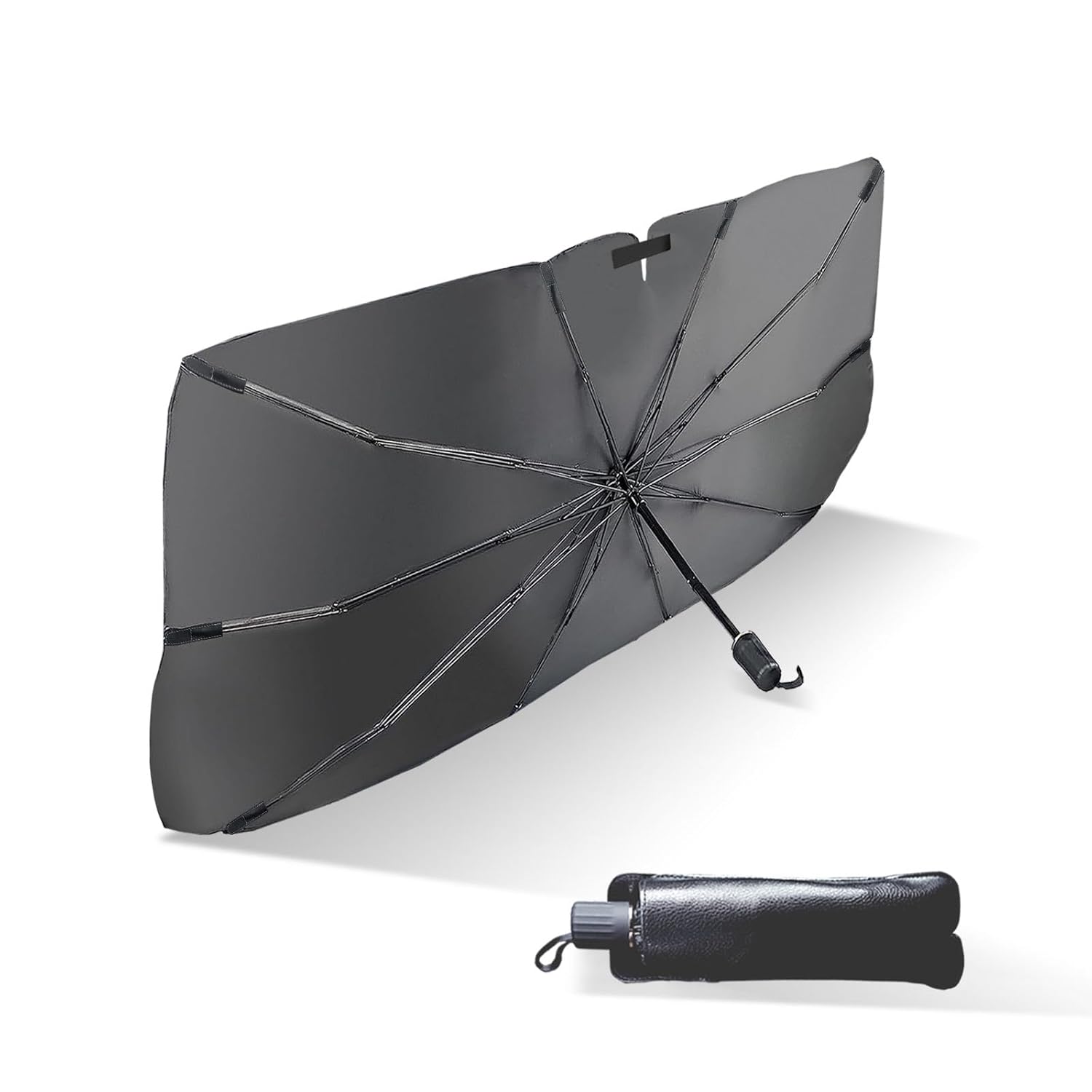 Instant Cool! Umbrella Style Car Sunshade - Image 2