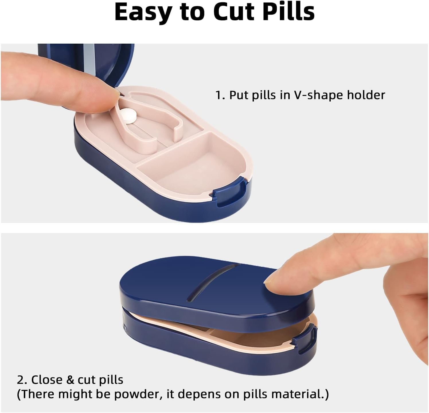 Portable 2-in-1 Pill Cutter Case - Image 3