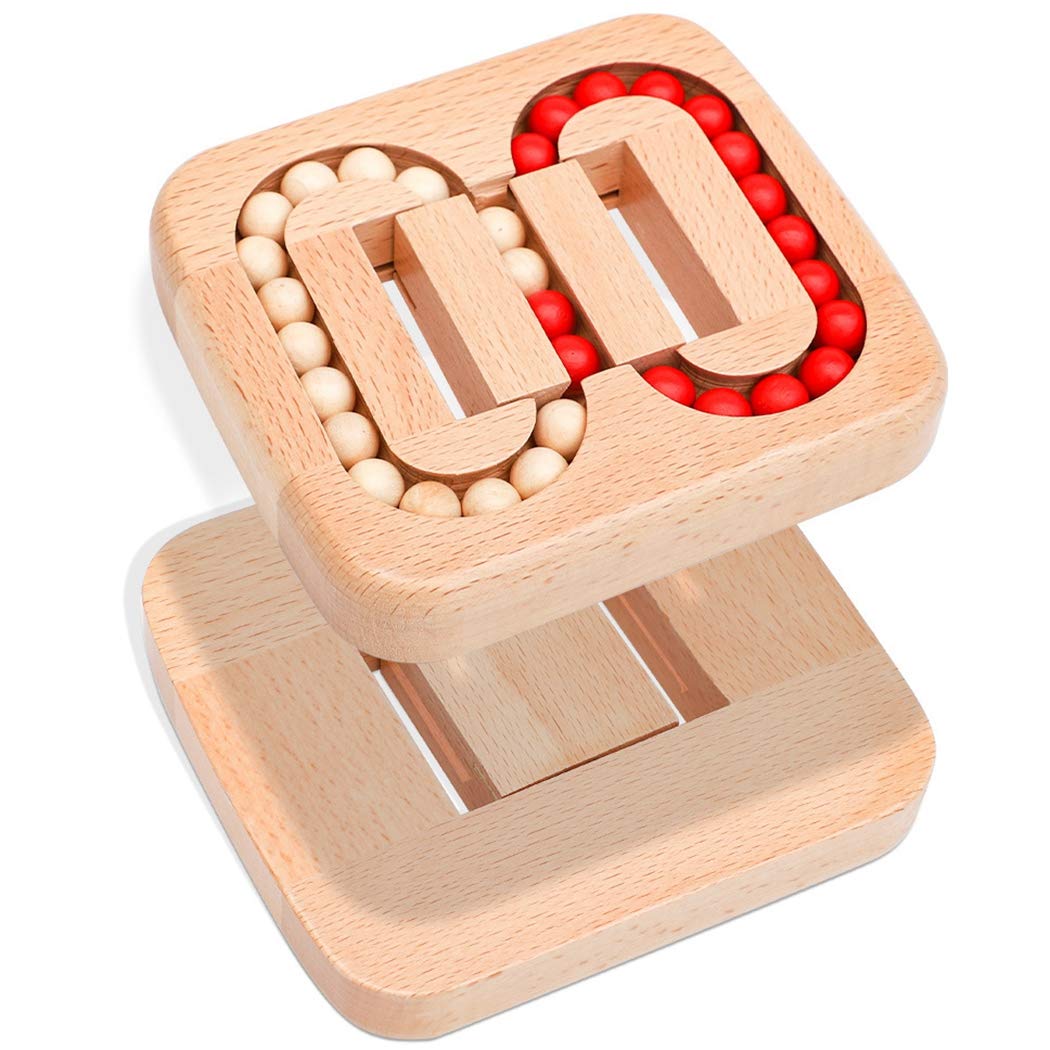 Wooden Ball Maze Puzzle Lock - Image 4