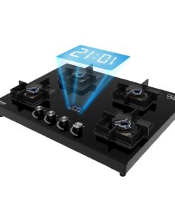 Alternative view of Smart 4-Burner Auto-Ignition Gas Stove
