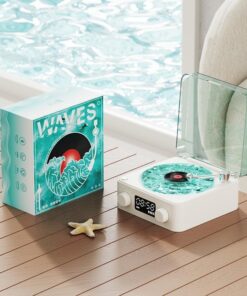 Retro Waves Vinyl Bluetooth Speaker