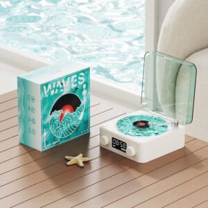 Retro Waves Vinyl Bluetooth Speaker