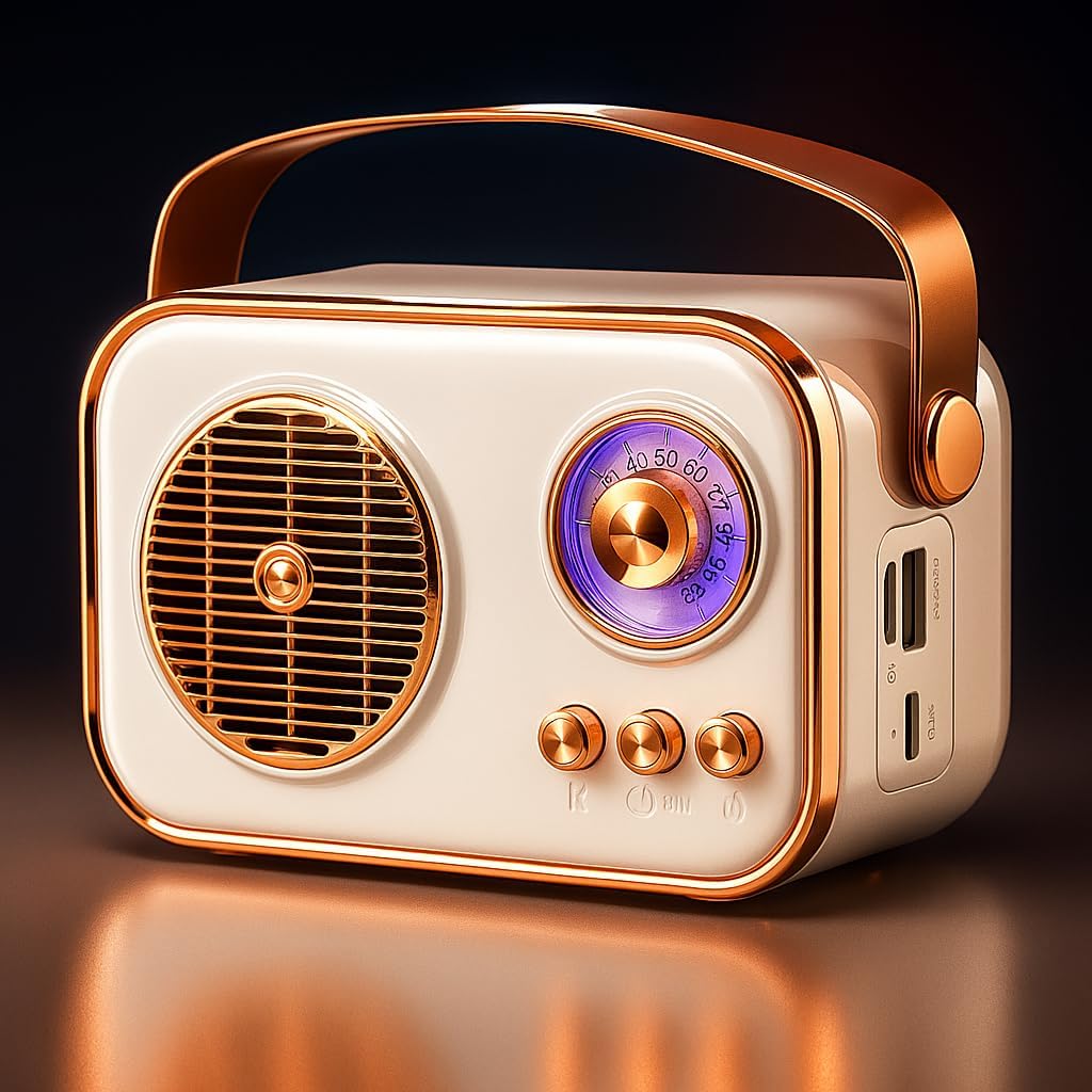 Vintage Bluetooth Speaker