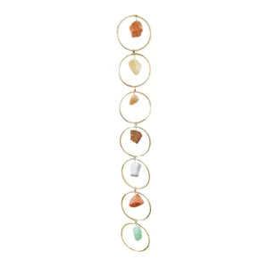 Alternative view of 7 Chakra Crystal Wall Hanging