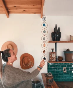 7 Chakra Crystal Wall Hanging