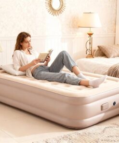 Portable Inflatable Leather Bed