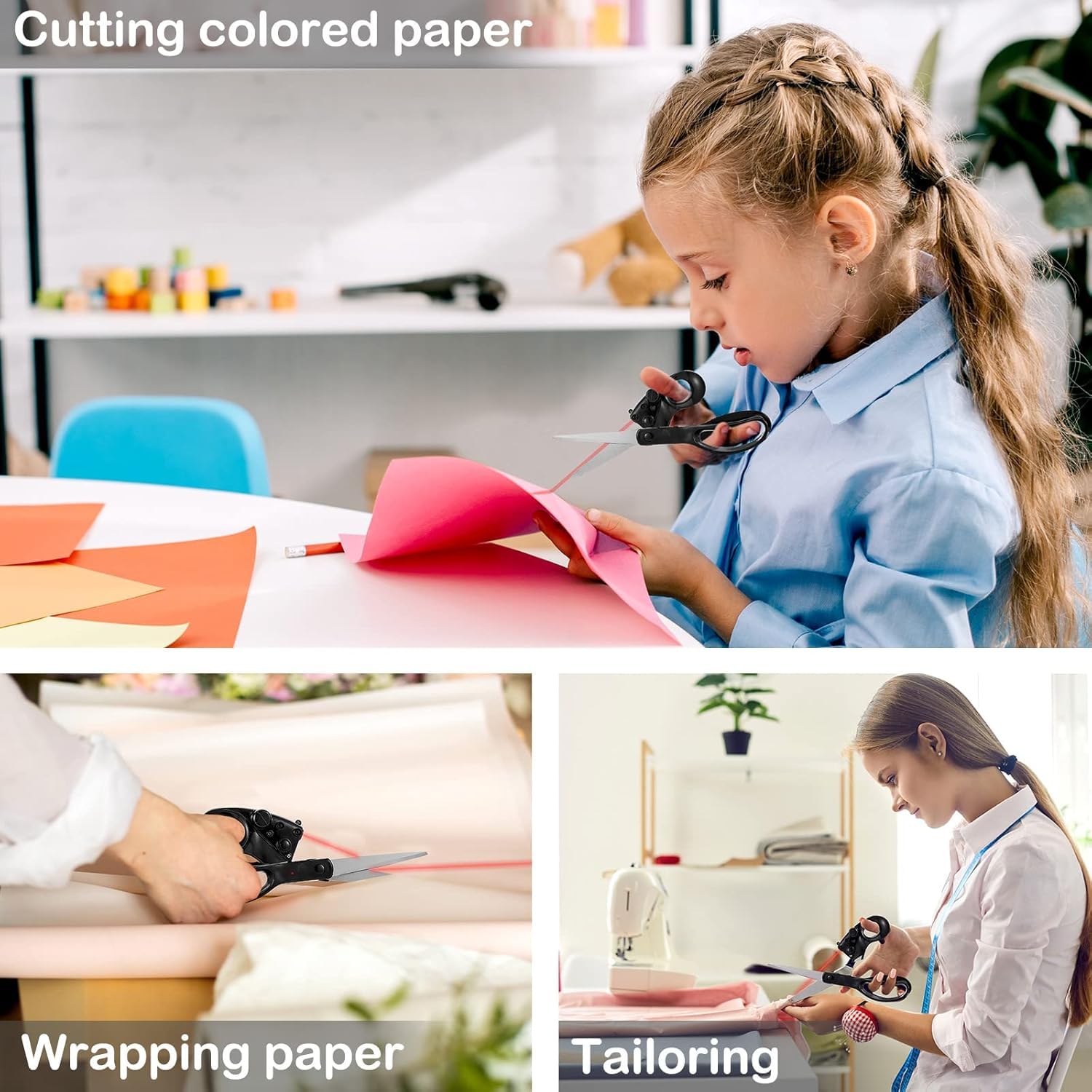 Laser-Guided Precision Craft Scissors - Image 3