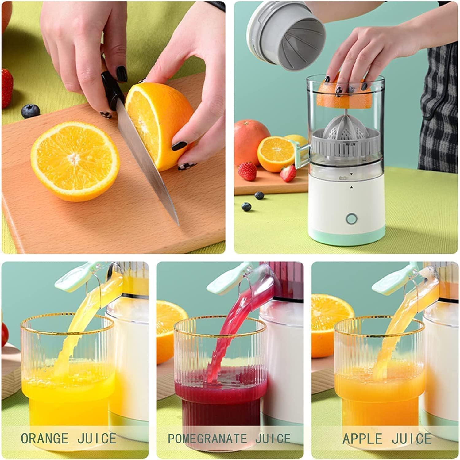 One-Touch Wireless Magic Citrus Juicer - Image 3