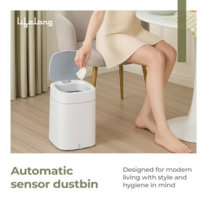Alternative view of Automatic Motion Sensor Dustbin