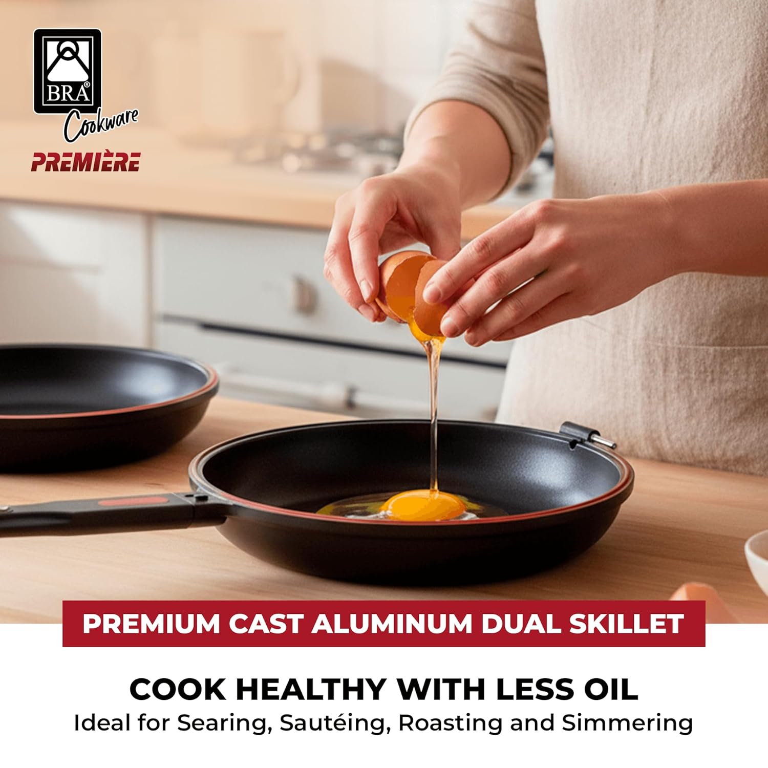 Double-Sided Omelette Flip Pan - Image 5