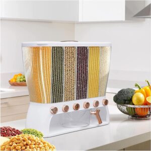 Rotating Multi-Grain Storage Dispenser
