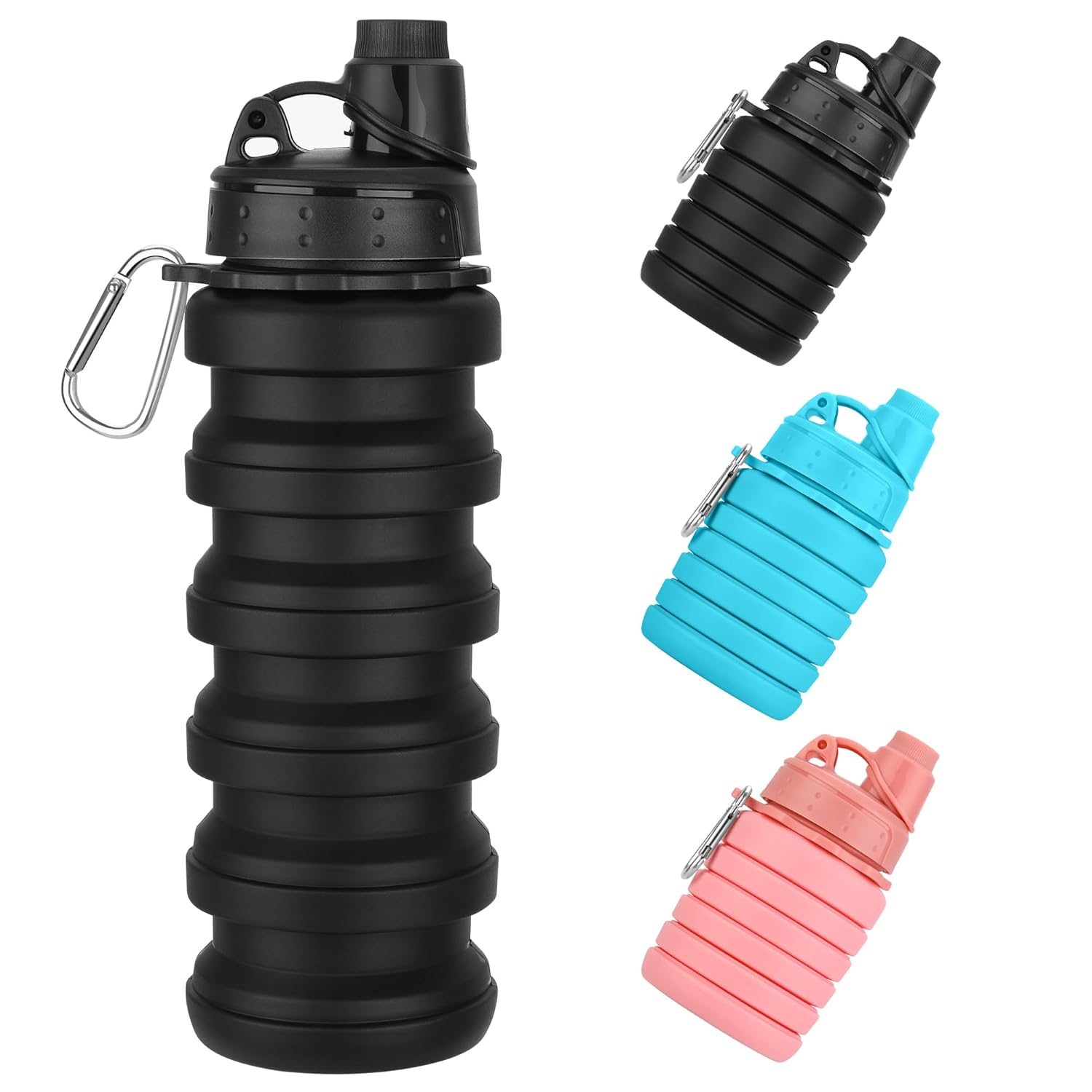Shrinkable Pocket-Sized Travel Water Bottle - Image 2