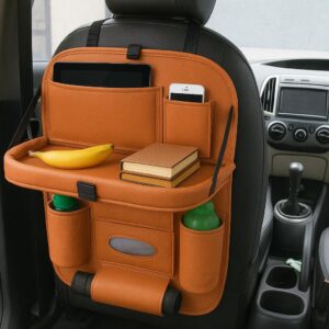 Car Backseat Organizer with Tray