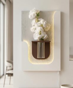 Jasmine Foliage Series LED Wall Hanging Planter