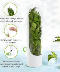 Alternative view of Vertical Hydro-Fresh Herb Keeper