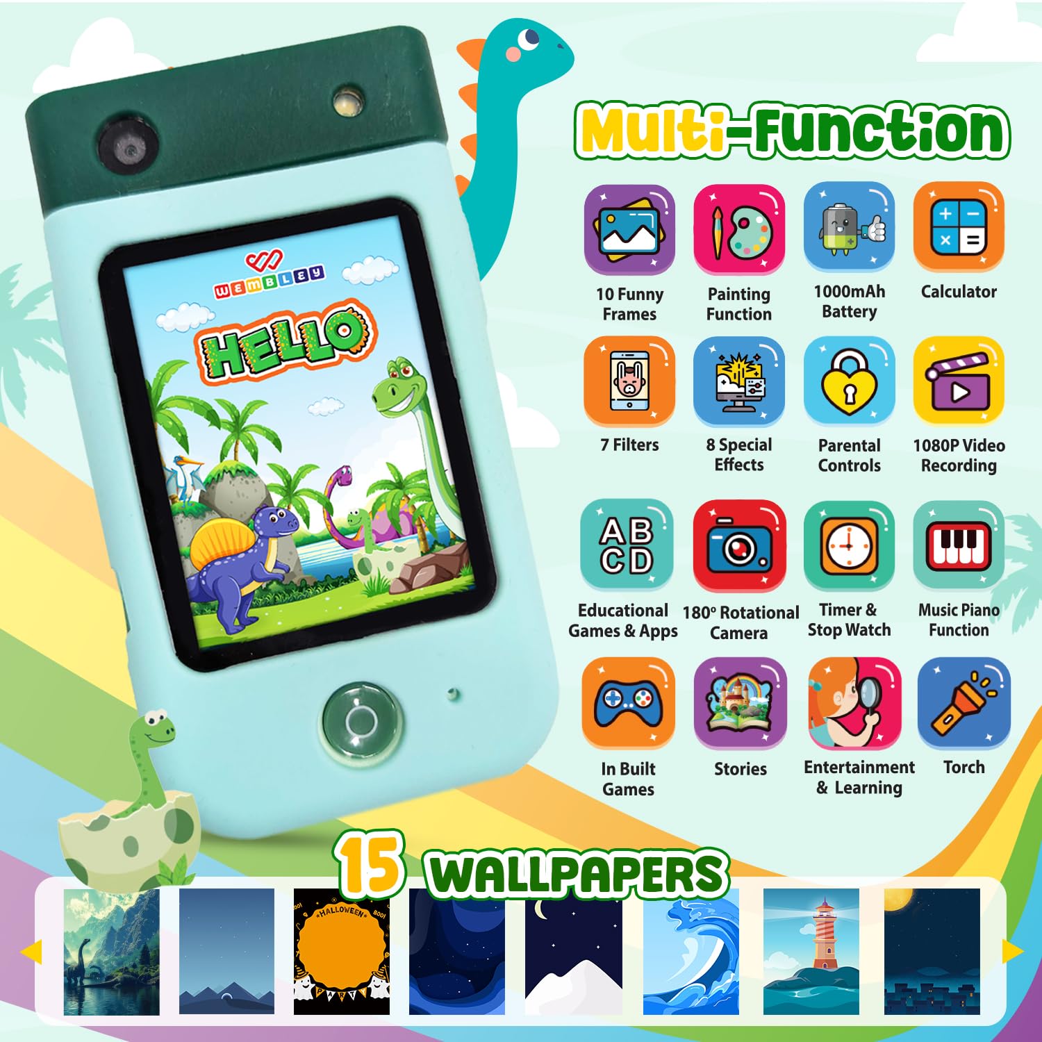 Kids Educational Smart Phone Toy - Image 3