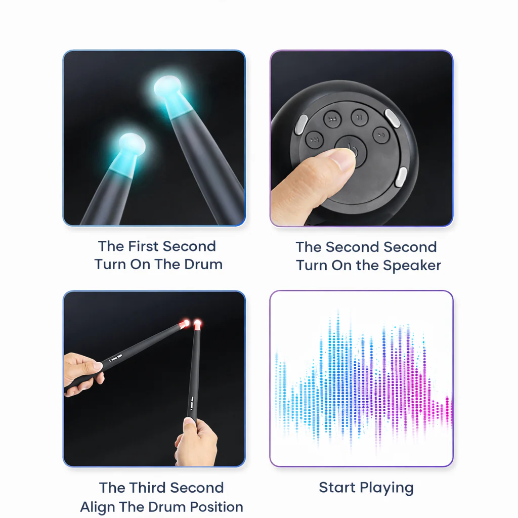 Portable Motion-Sensing Virtual Air Drums - Image 4