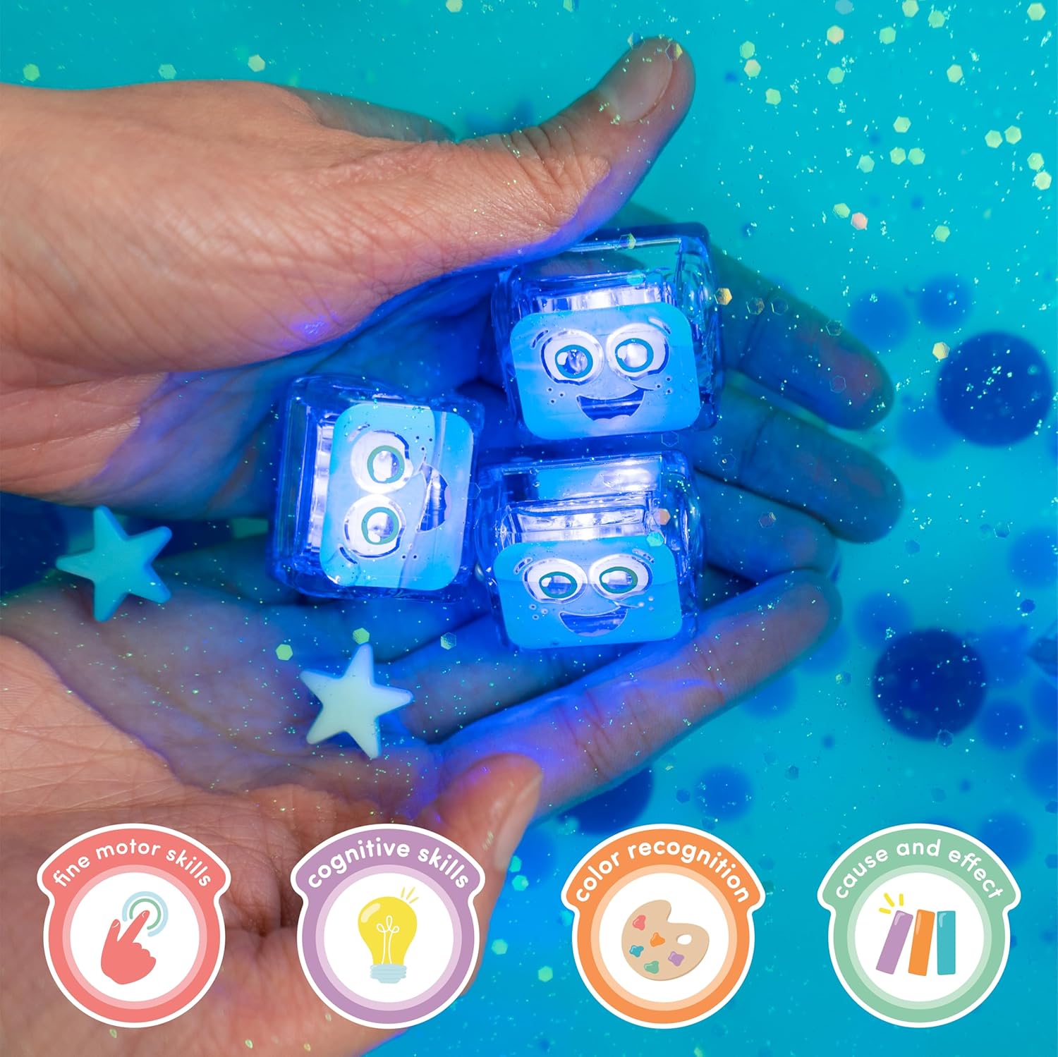 Water-Activated Light-Up Bath Toy
