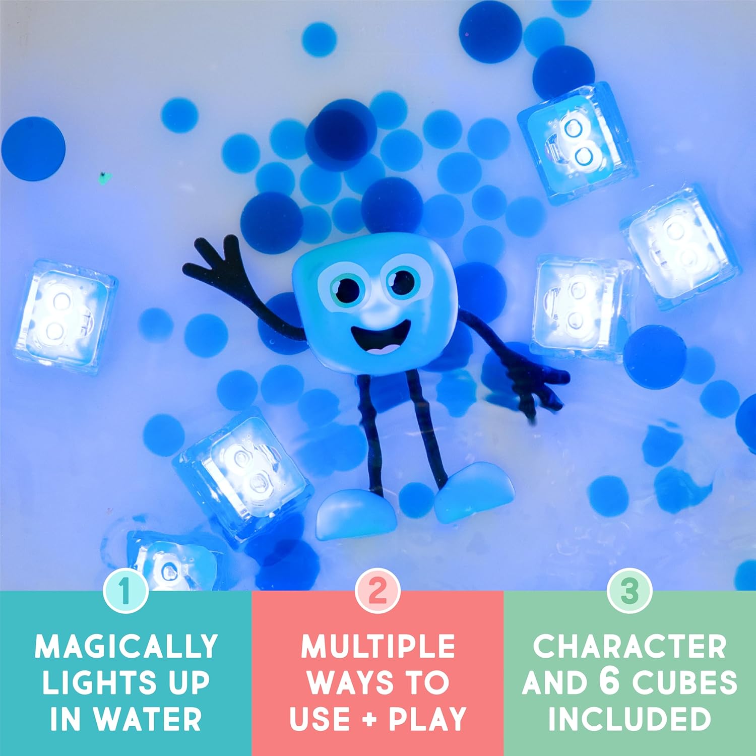 Water-Activated Light-Up Bath Toy - Image 3