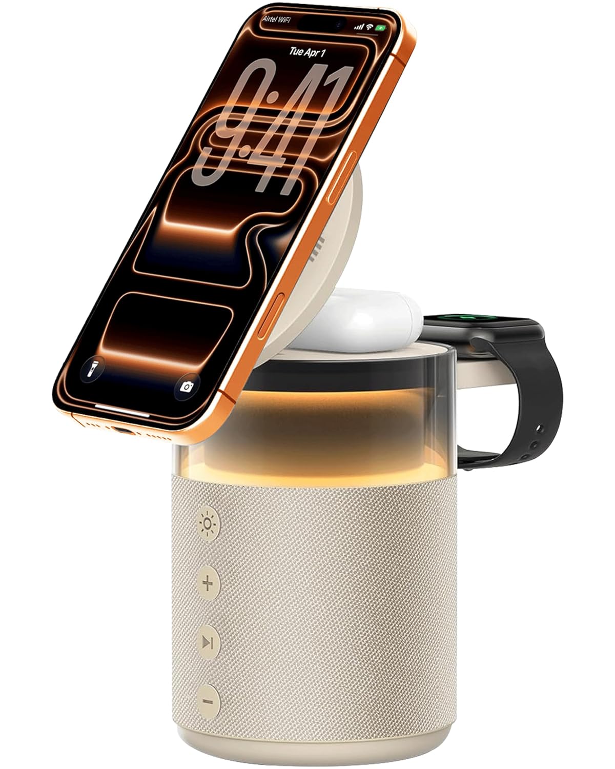 4-in-1 Magnetic Charger & Speaker Dock - Image 2