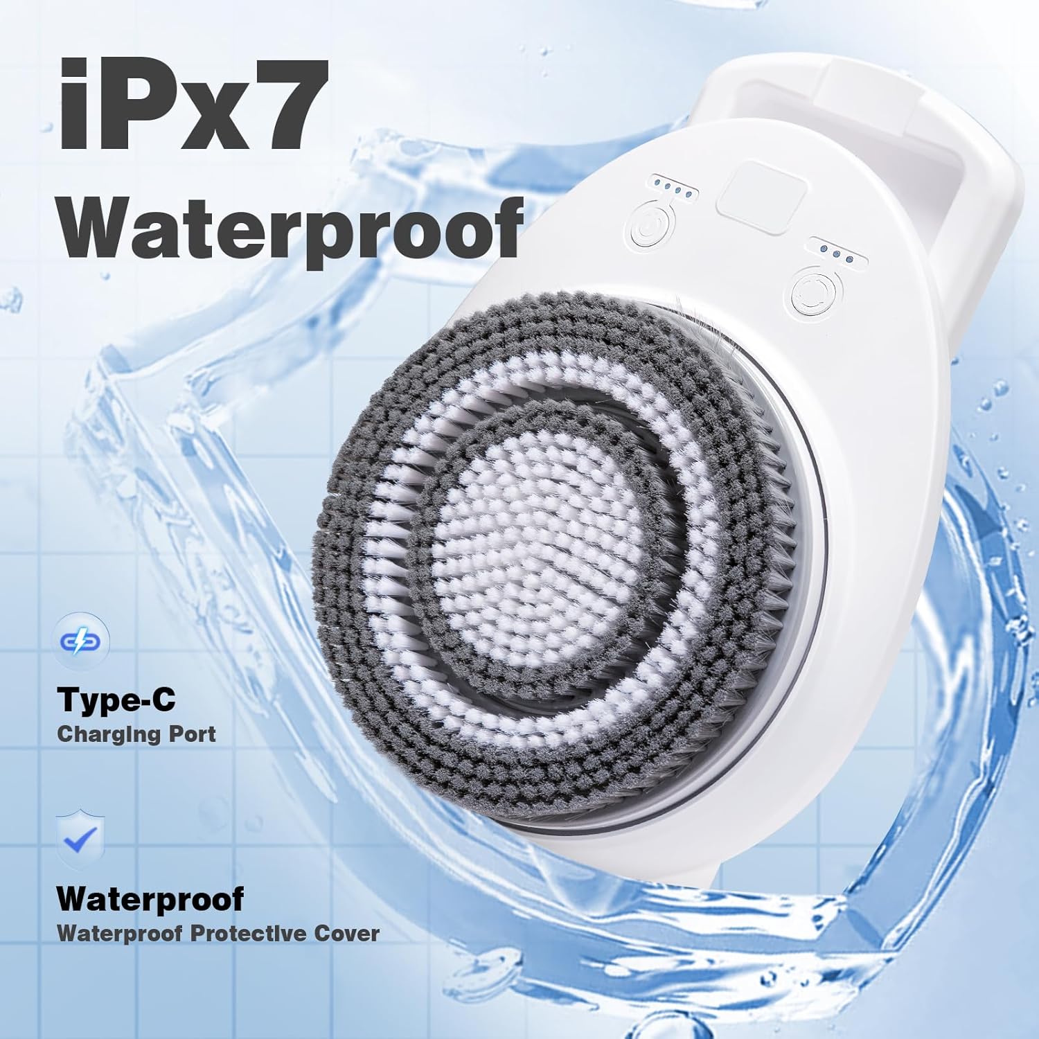 Wall-Mounted Electric Body Scrubber - Image 3