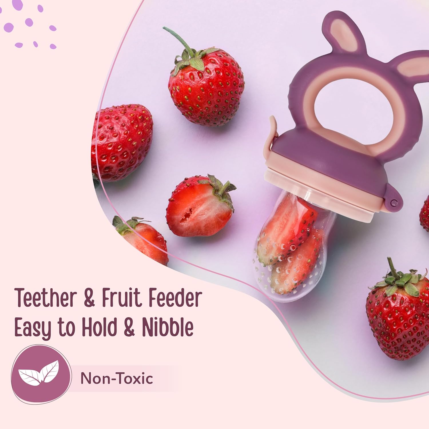 2-in-1 Baby Fruit Soother & Teether - Image 3