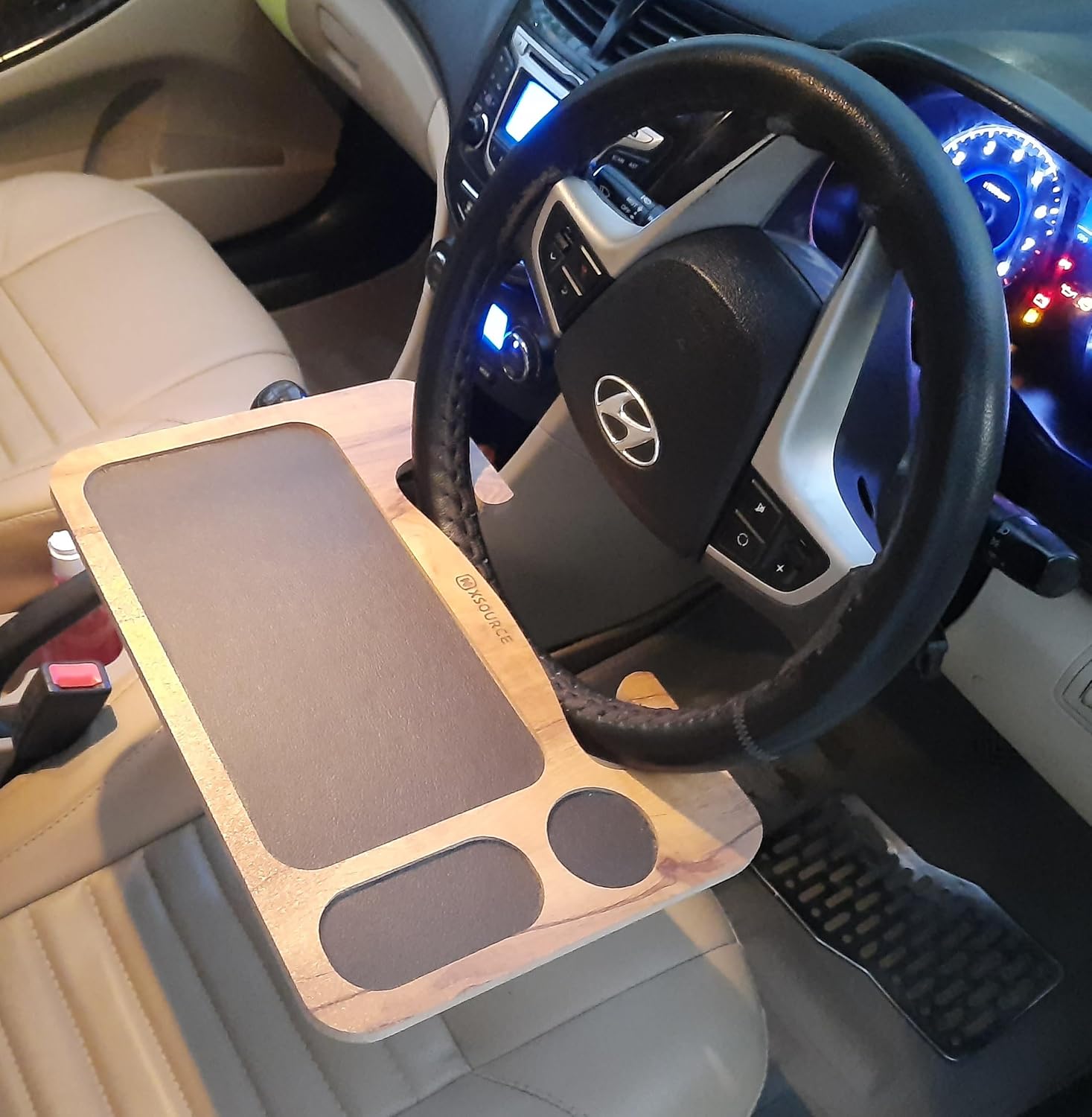 Portable Car Steering Wheel Tray