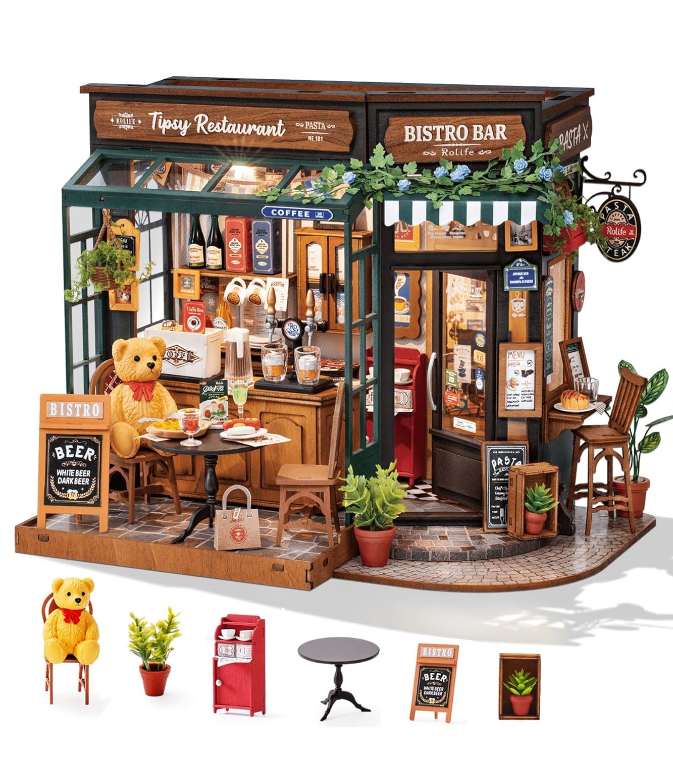 Rolife DIY Miniature Plastic Shop Kit