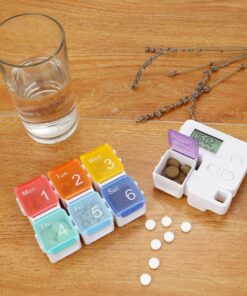 Smart 7-Day Pill Dispenser Organizer