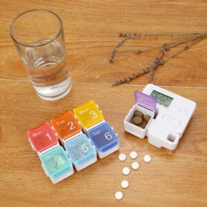 Smart 7-Day Pill Dispenser Organizer
