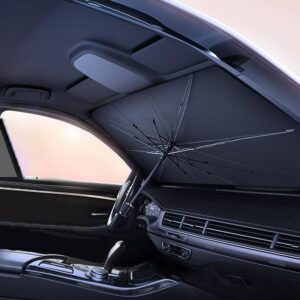 Instant Cool! Umbrella Style Car Sunshade