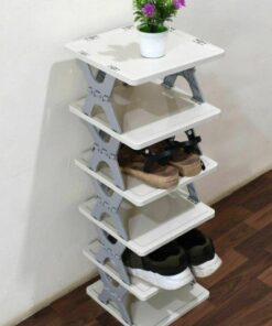 Multi-Layer Foldable Shoe Rack
